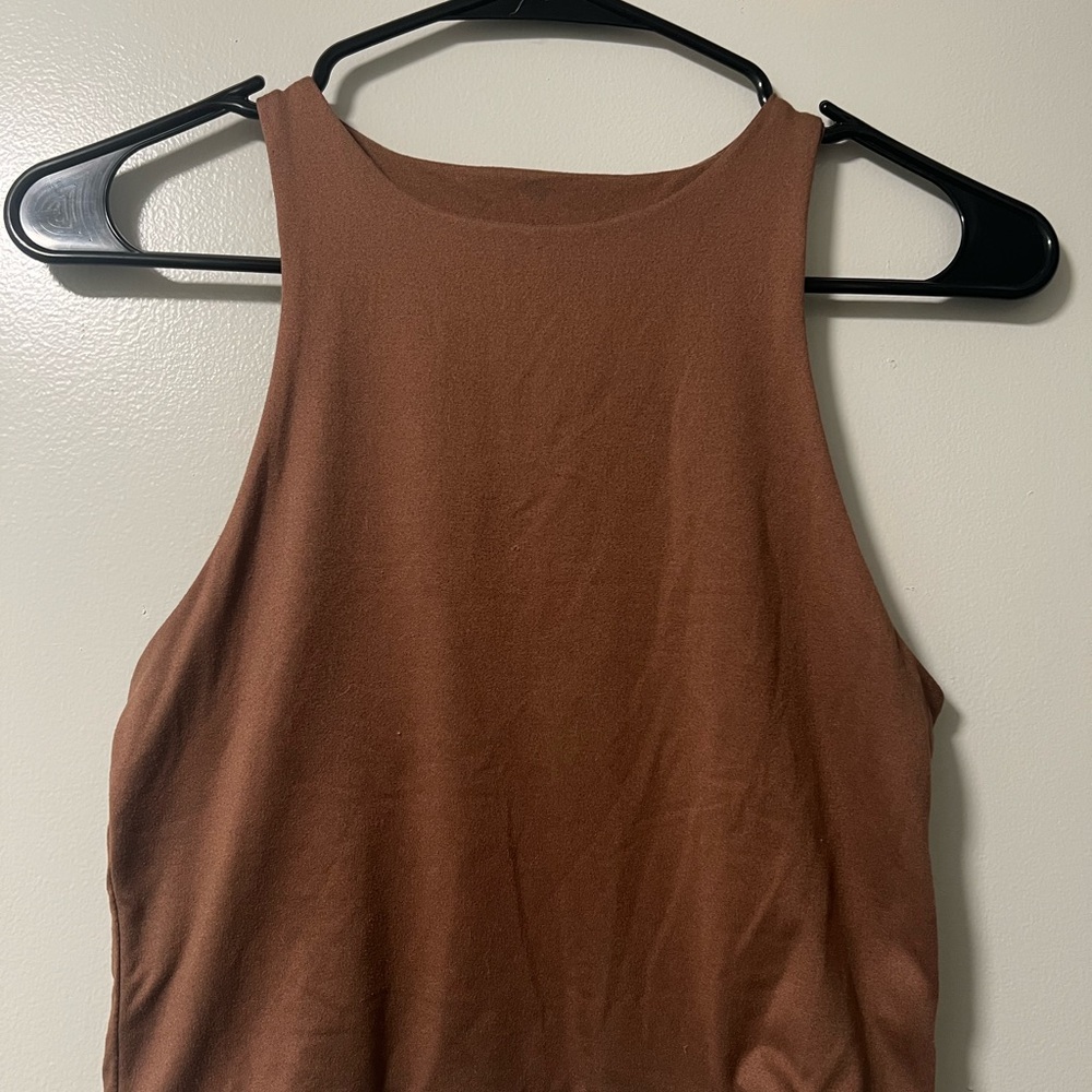 Sincerely Jules Brown Tank Top